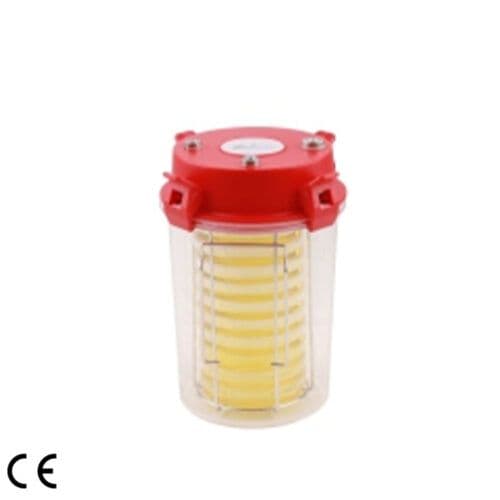 Infitek Transparent PVC Anaerobic Jar 2.5L ANJ125-210-3