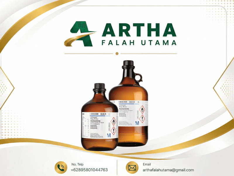 Botol Acetonitrile LiChrosolv gradient grade Merck 1.00030