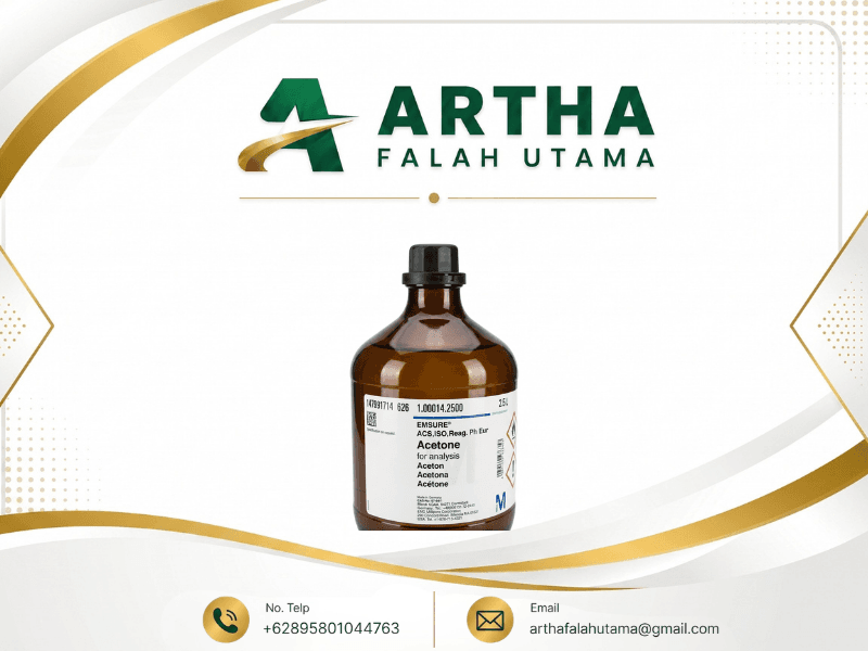 Botol Acetone EMSURE for analysis Merck 1.00014