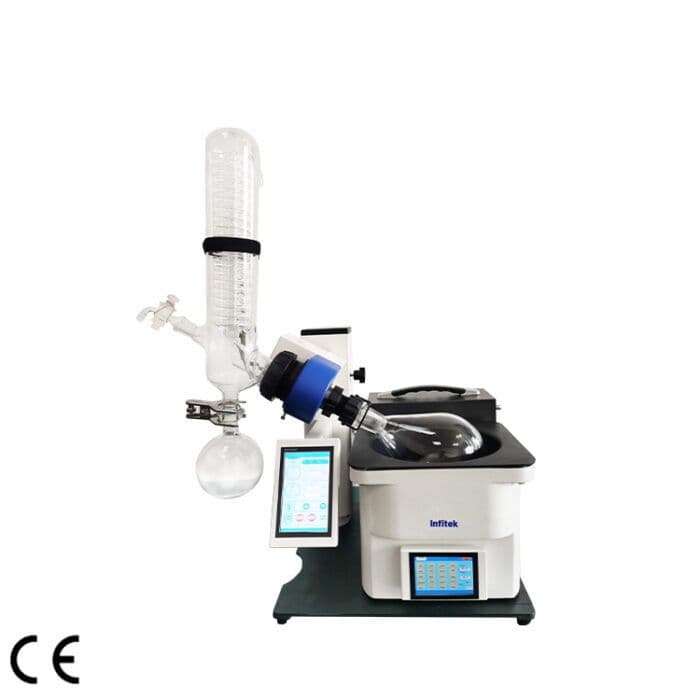 Infitek Compact Touchscreen Rotary Evaporator REV-1000AX