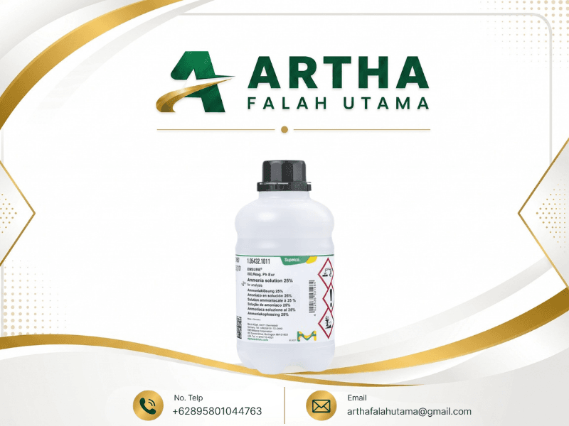 Botol Ammonia solution 25% EMSURE Merck 1.05432