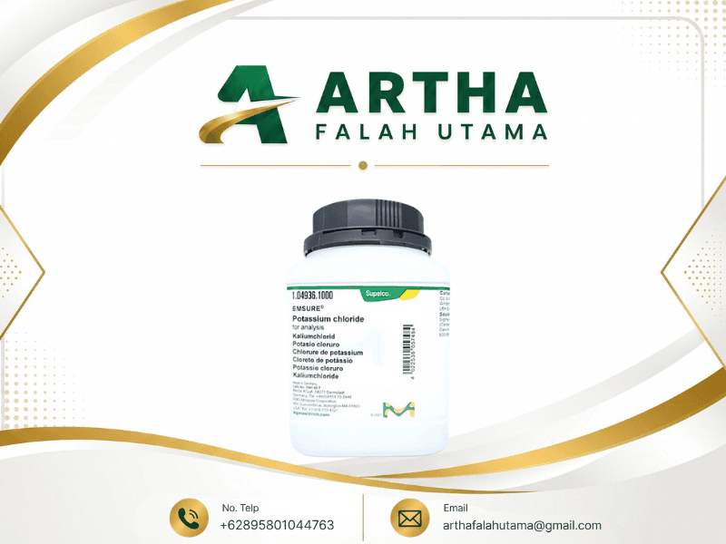 Kemasan Potassium chloride EMSURE Merck 1.04936