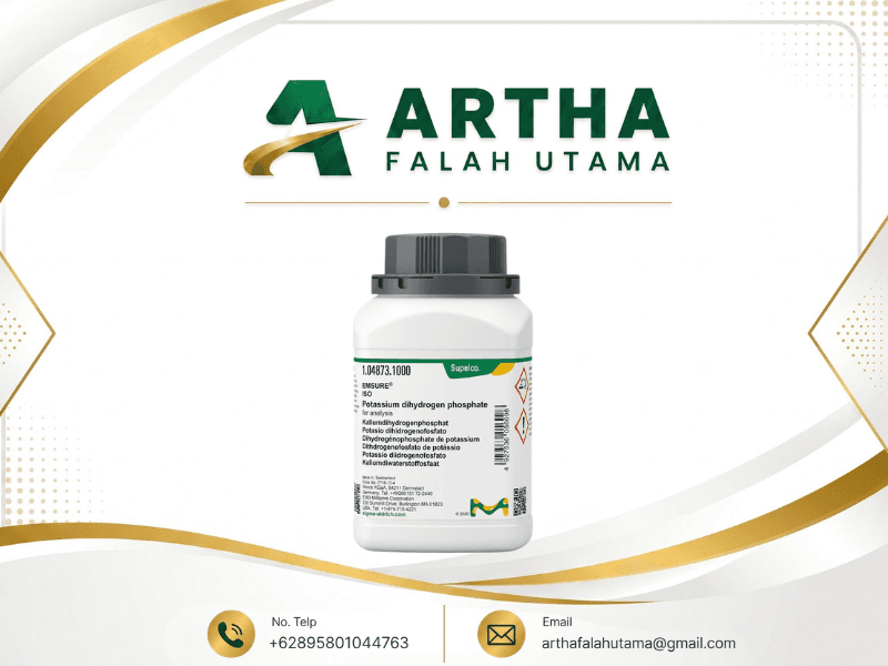 Kemasan Potassium dihydrogen phosphate EMSURE Merck 1.04873