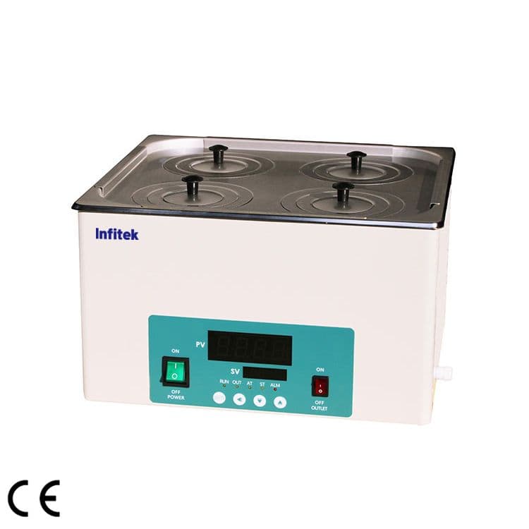 Infitek 2-Row 4-Hole Water Bath WB-2R4H-15