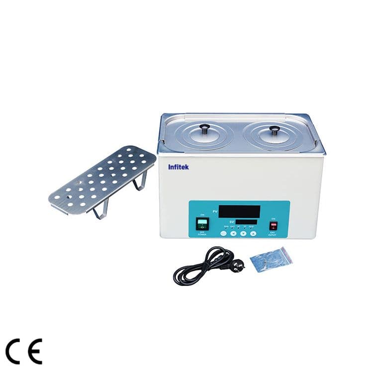 Infitek 1-Row 2-Hole Water Bath WB-1R2H-7