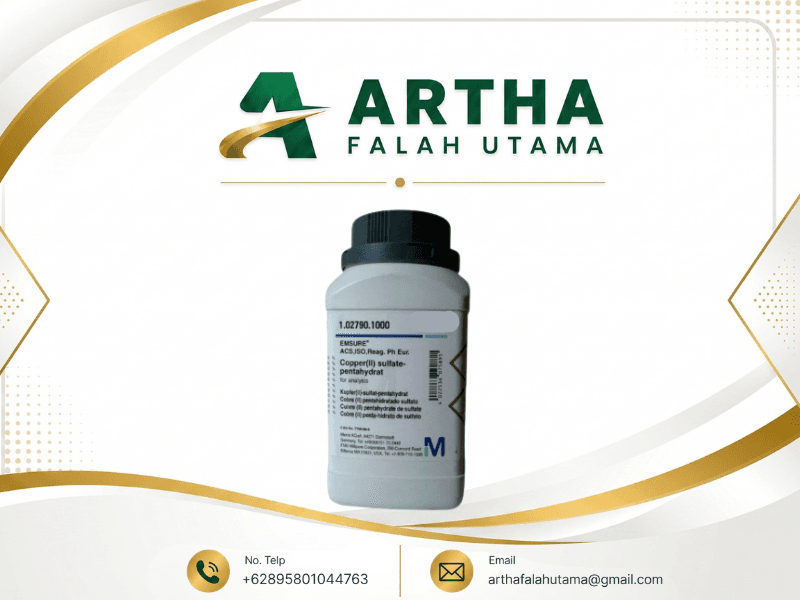 Kemasan Copper(II) sulfate pentahydrate EMSURE Merck 1.02790