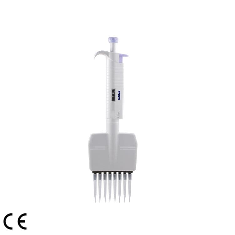Infitek Fully Autoclavable 8-Channel Manual Pipette PIPE-MP8