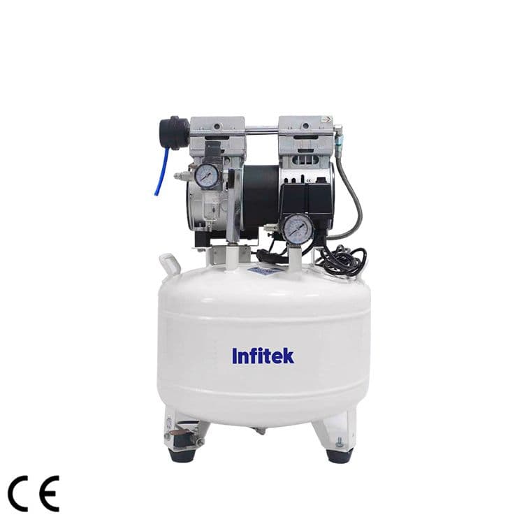 Infitek Oil-Free Silent Laboratory Air Compressor AC-J Series