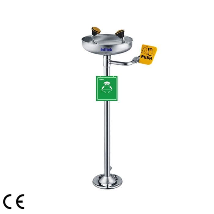 Infitek Vertical Emergency Eye/Face Wash EEWS-322