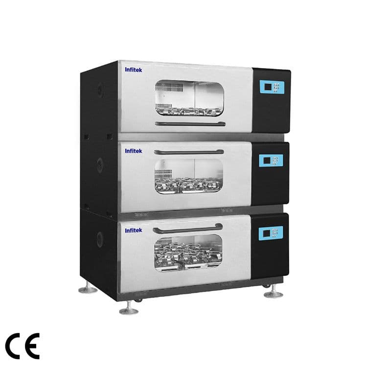 Infitek Stacked Thermostatic Shaking Incubator ICB-2S Series