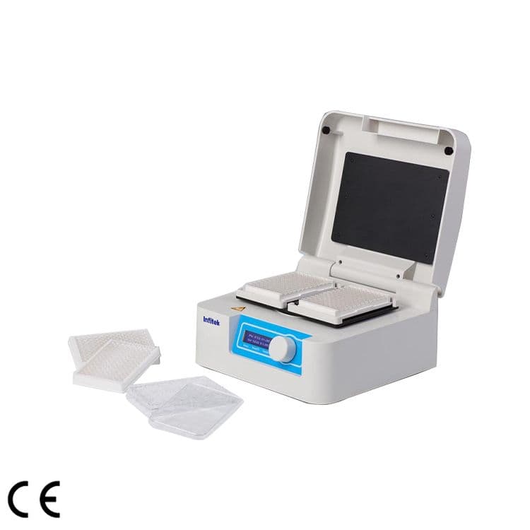 Infitek 2-Plate Microplate Thermo Shaker Incubator DBI-PR80-2