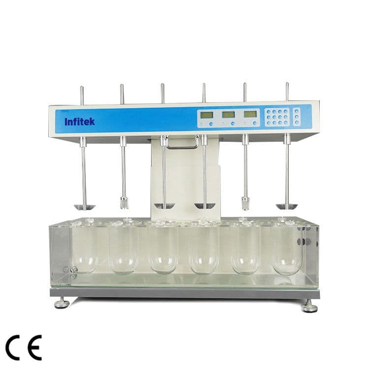 Infitek Electric Lift & Overturn Dissolution Tester DIST-6P